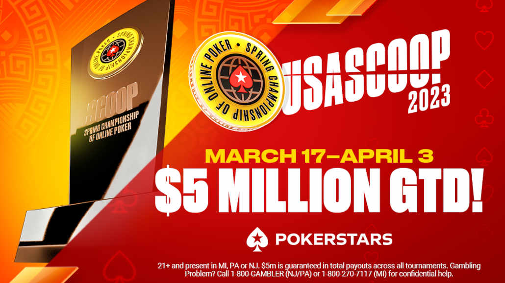 PokerStars' US SCOOP Returns With Over $5 Million Guaranteed